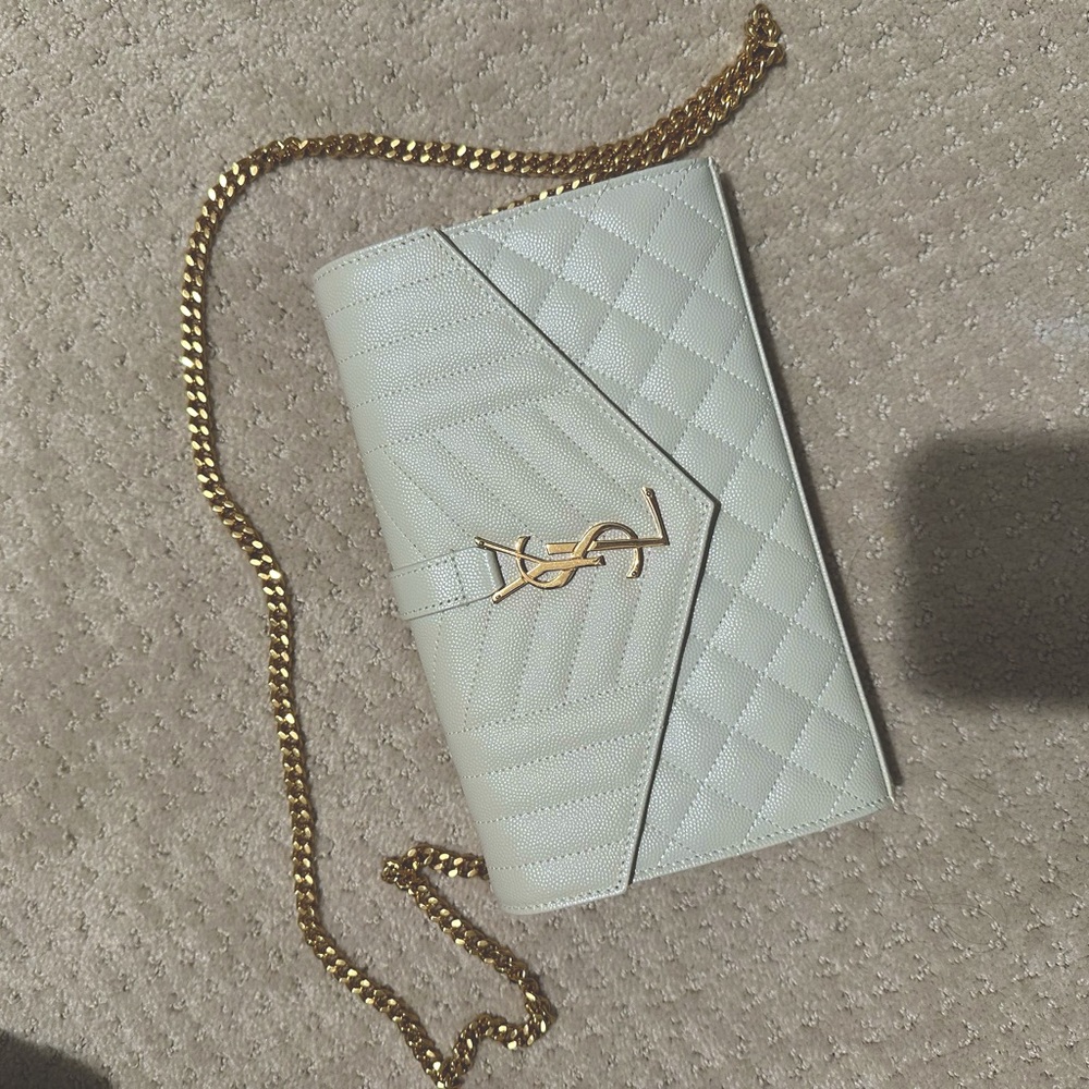YSL bag with chain
